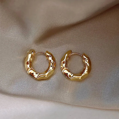 Złoto 18K pozłacana modny kolczyki